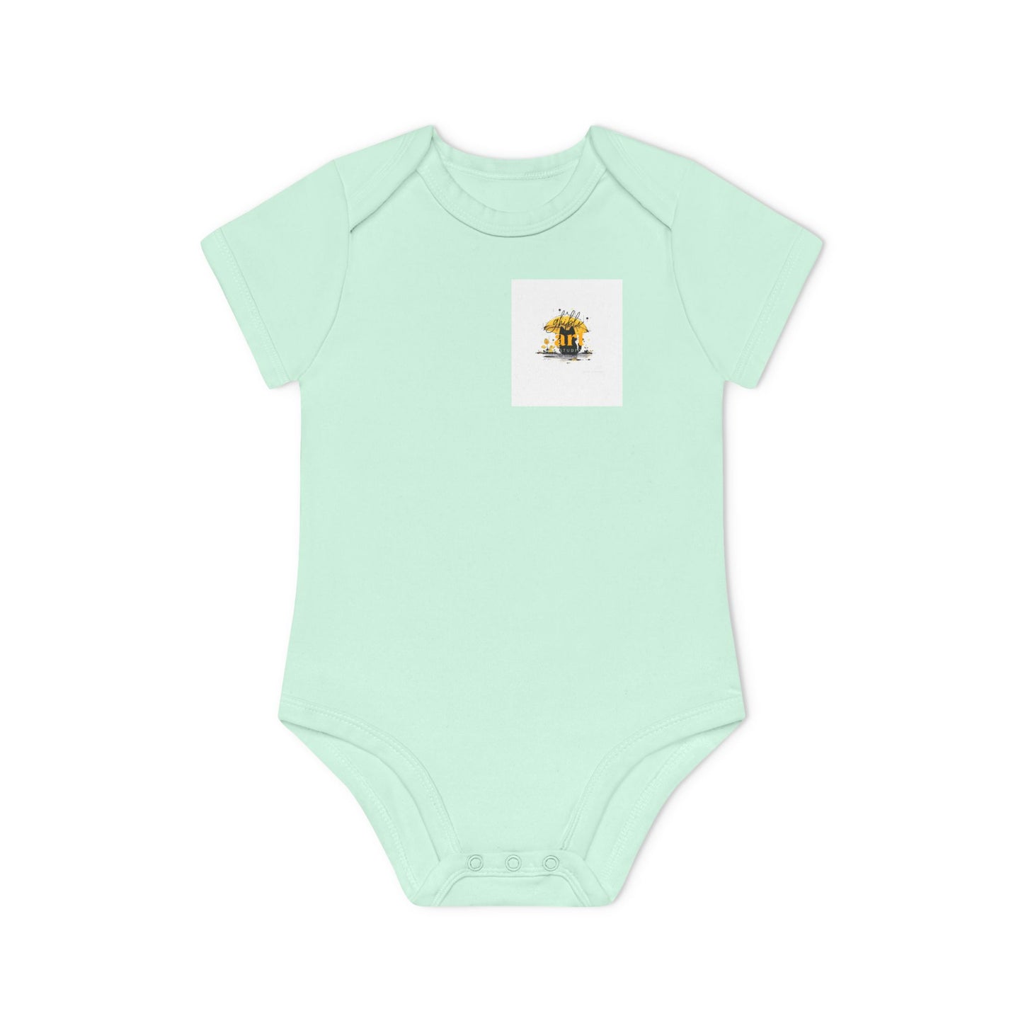 Baby Organic Bodysuit with Sweet Nature Imagery, Soft Infant Outfit, Newborn Gift, Eco-Friendly Babywear, Cute Toddler Apparel