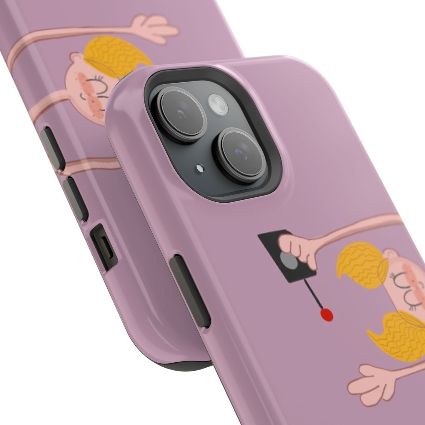 Playful Magnetic Phone Case for Cartoon Lovers, Cute Cell Phone Cover, Fun Gift for Kids, Unique Tech Accessory, Birthday Present