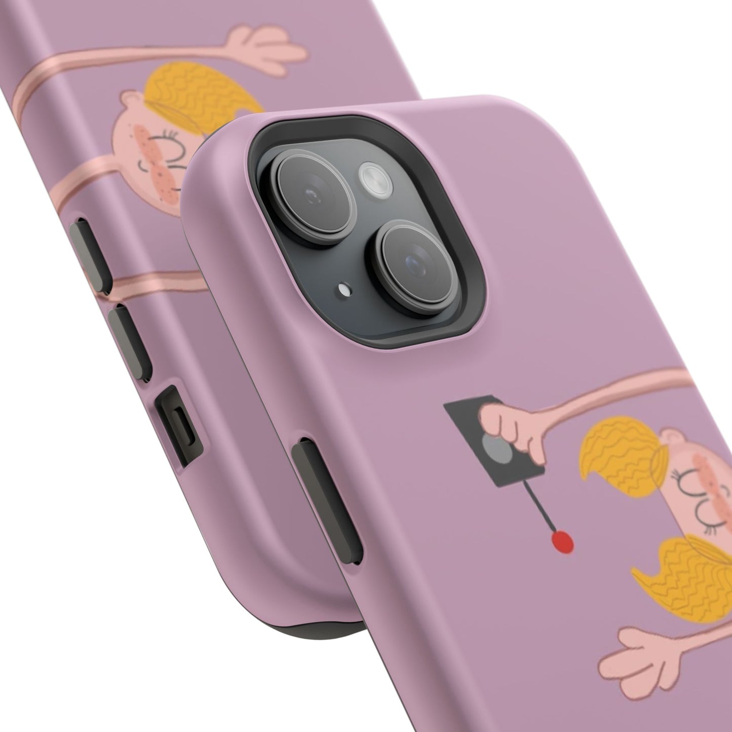 Playful Magnetic Phone Case for Cartoon Lovers, Cute Cell Phone Cover, Fun Gift for Kids, Unique Tech Accessory, Birthday Present