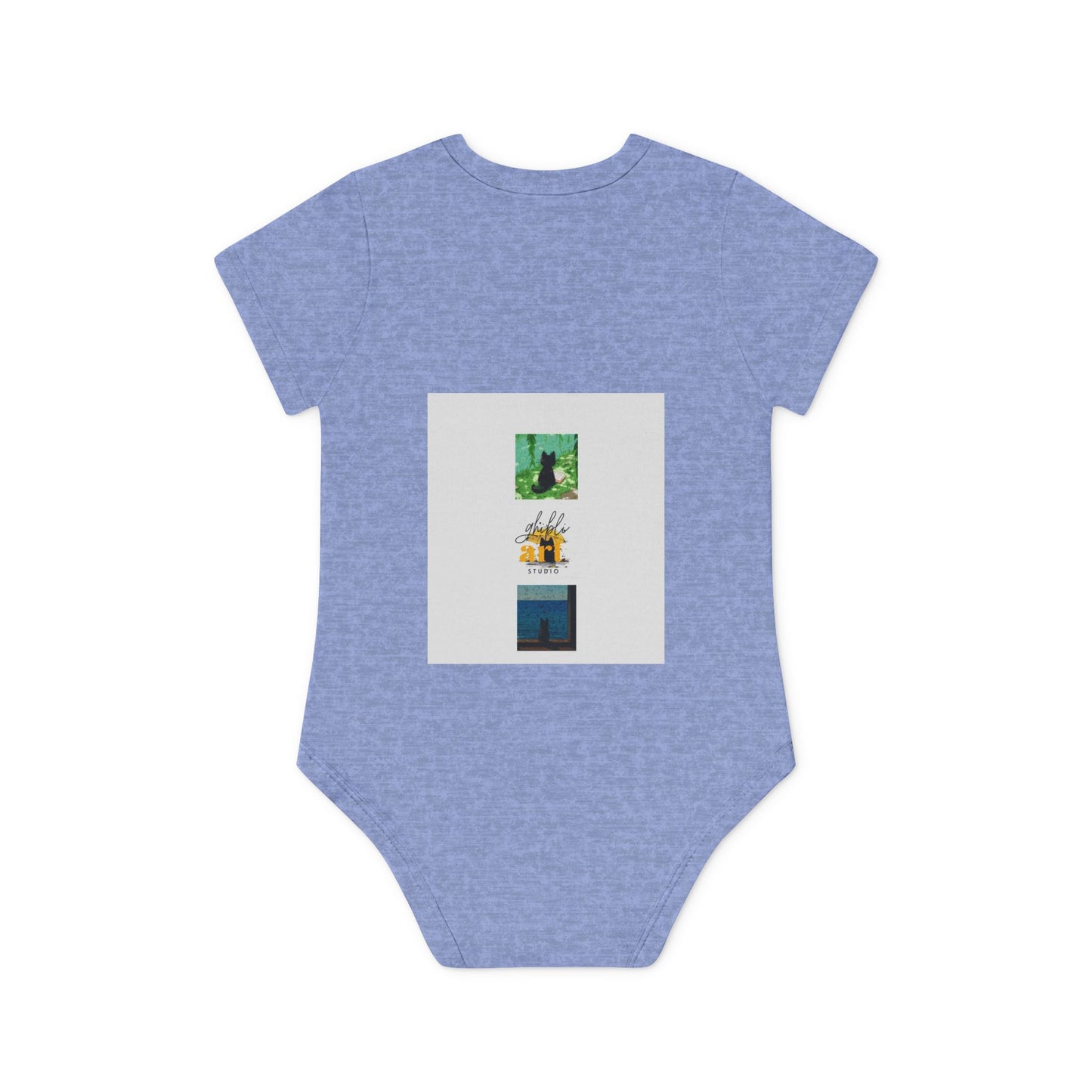 Baby Organic Bodysuit with Sweet Nature Imagery, Soft Infant Outfit, Newborn Gift, Eco-Friendly Babywear, Cute Toddler Apparel