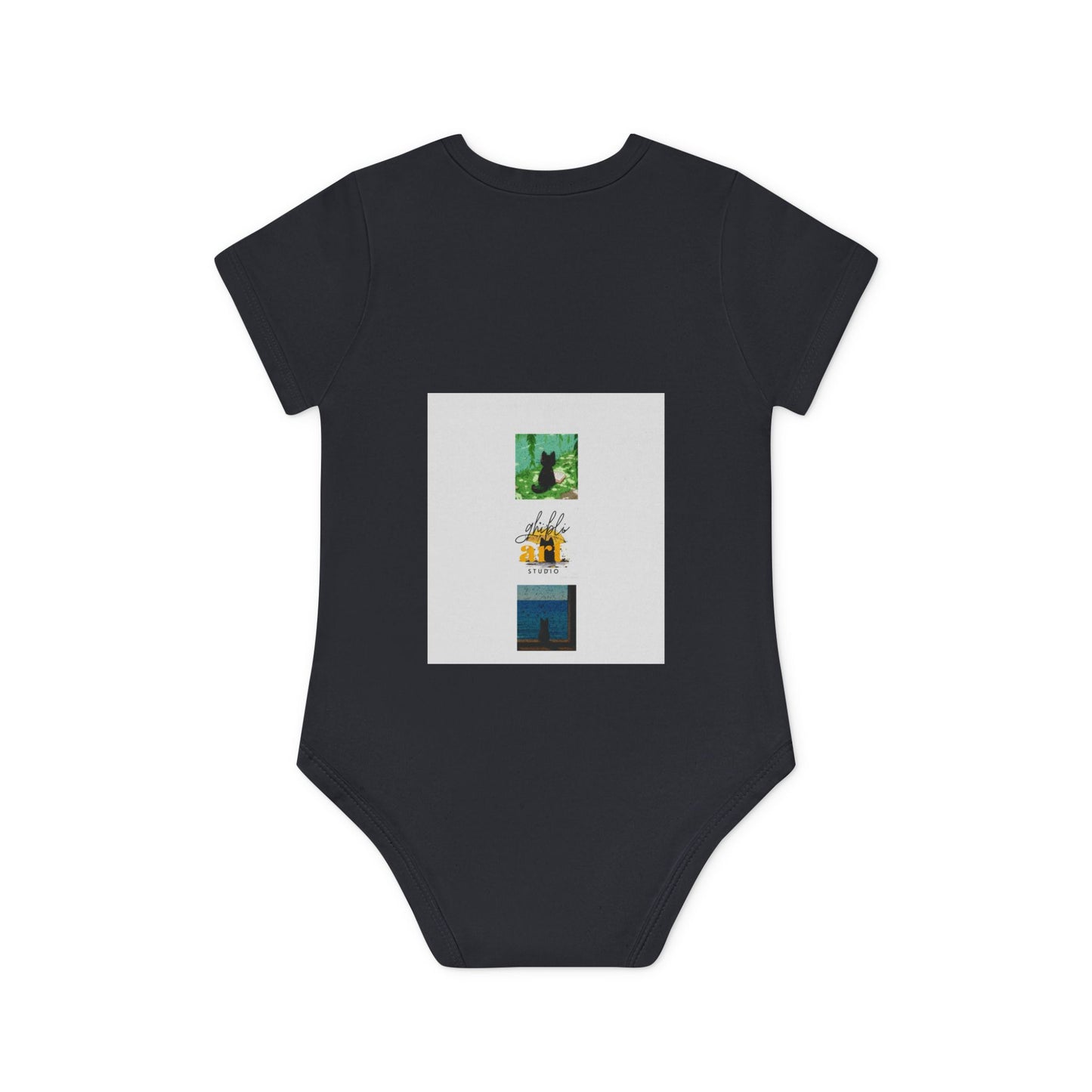 Baby Organic Bodysuit with Sweet Nature Imagery, Soft Infant Outfit, Newborn Gift, Eco-Friendly Babywear, Cute Toddler Apparel