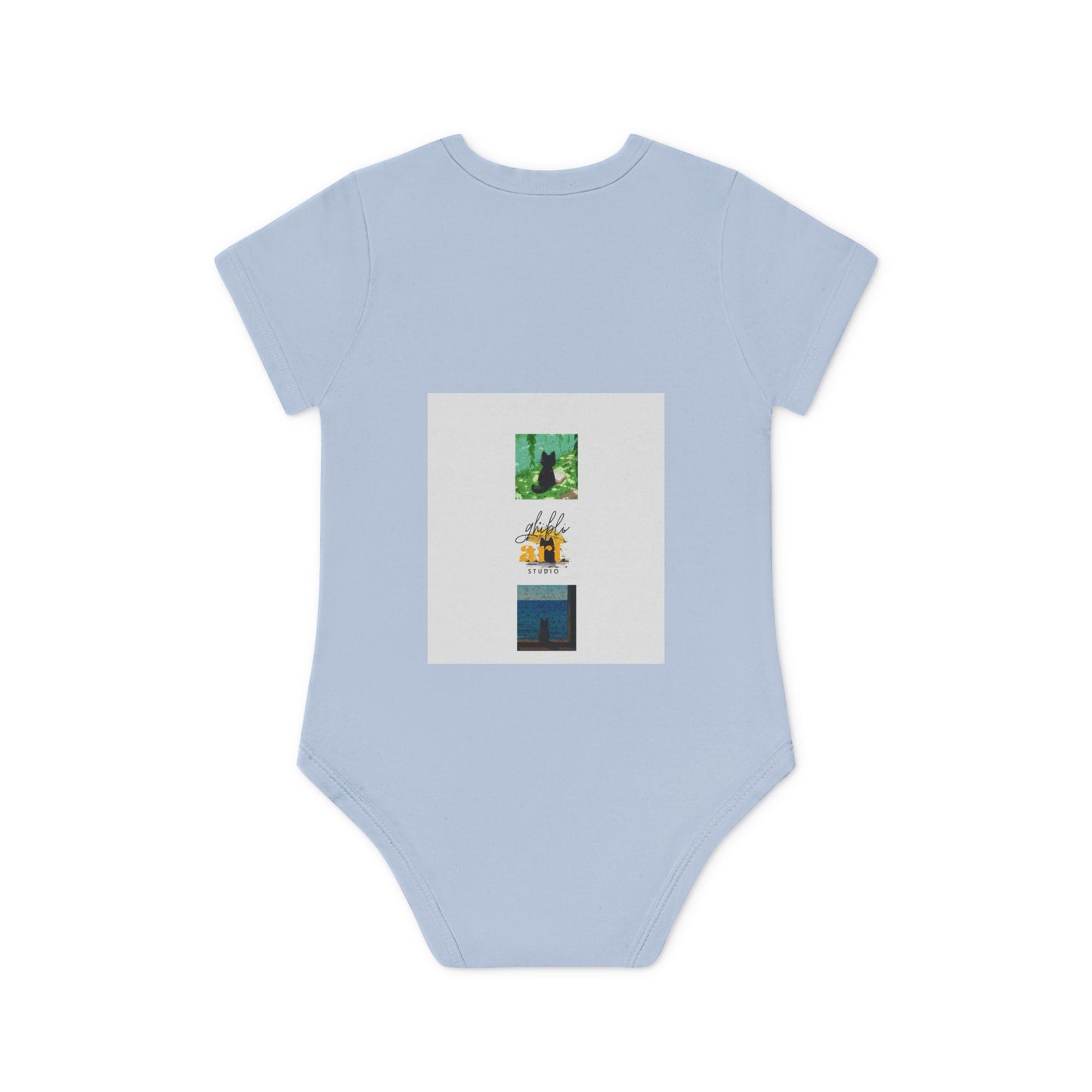 Baby Organic Bodysuit with Sweet Nature Imagery, Soft Infant Outfit, Newborn Gift, Eco-Friendly Babywear, Cute Toddler Apparel