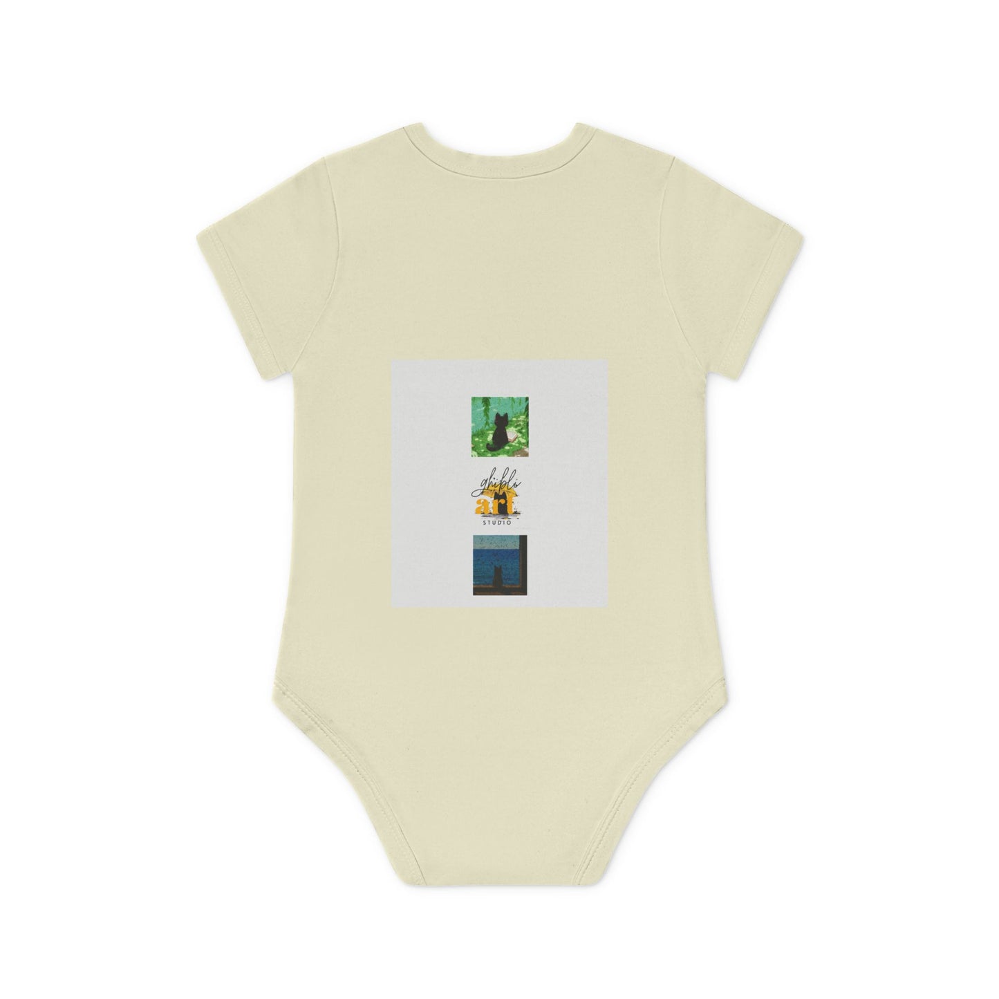 Baby Organic Bodysuit with Sweet Nature Imagery, Soft Infant Outfit, Newborn Gift, Eco-Friendly Babywear, Cute Toddler Apparel
